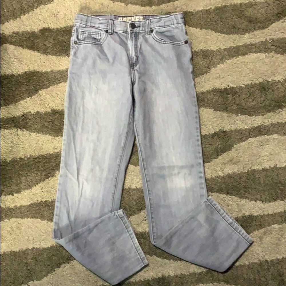 Crazy 8 Brand Boy’s Gray Rocker Jeans